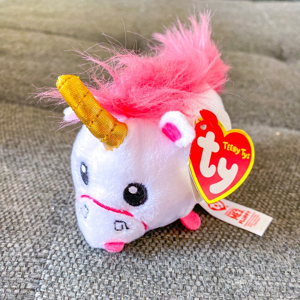 Despicable Me 3 Unicorn Teeny Tys beanie plushie